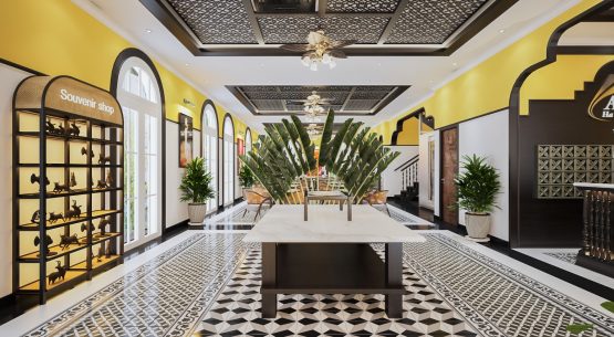 Thiết kế nội thất Resort phong cách Indochine – Khách sạn Alee – Hạ Long