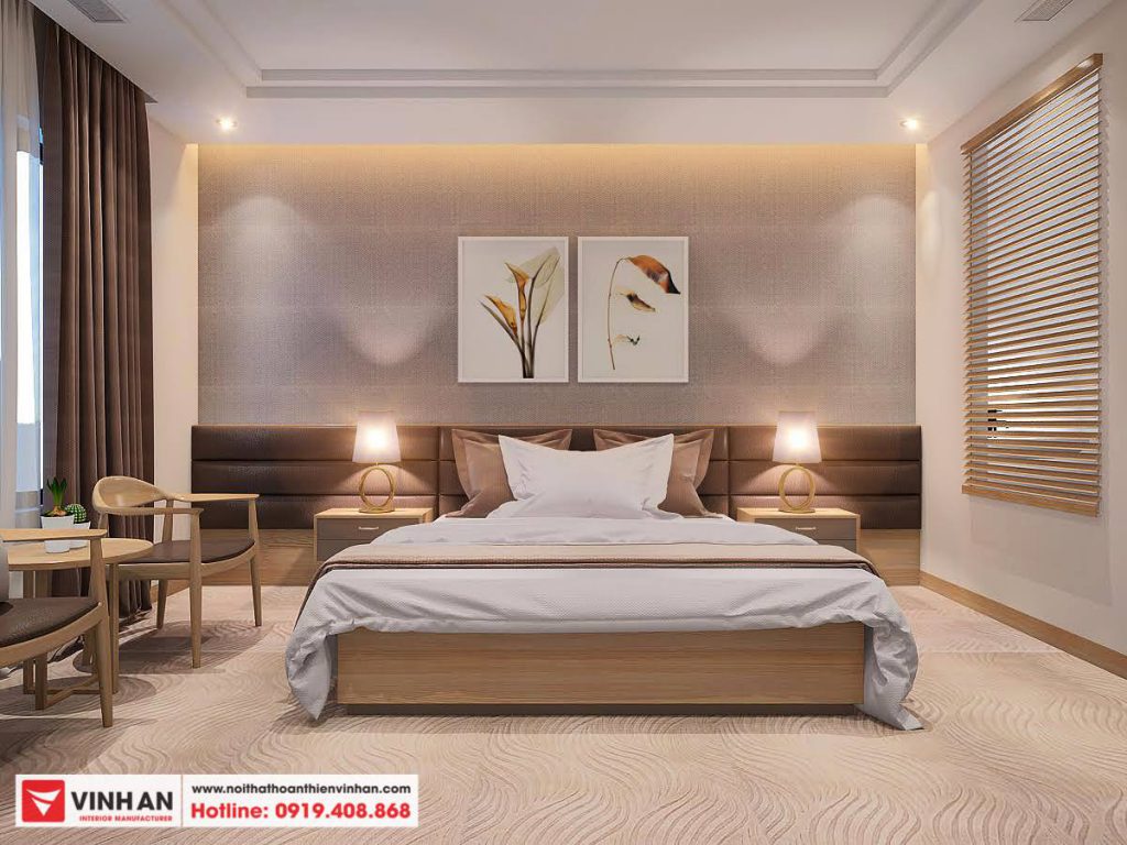 Thiết kế thi công dự án khách sạn 60 phòng tại thành phố Hạ Long